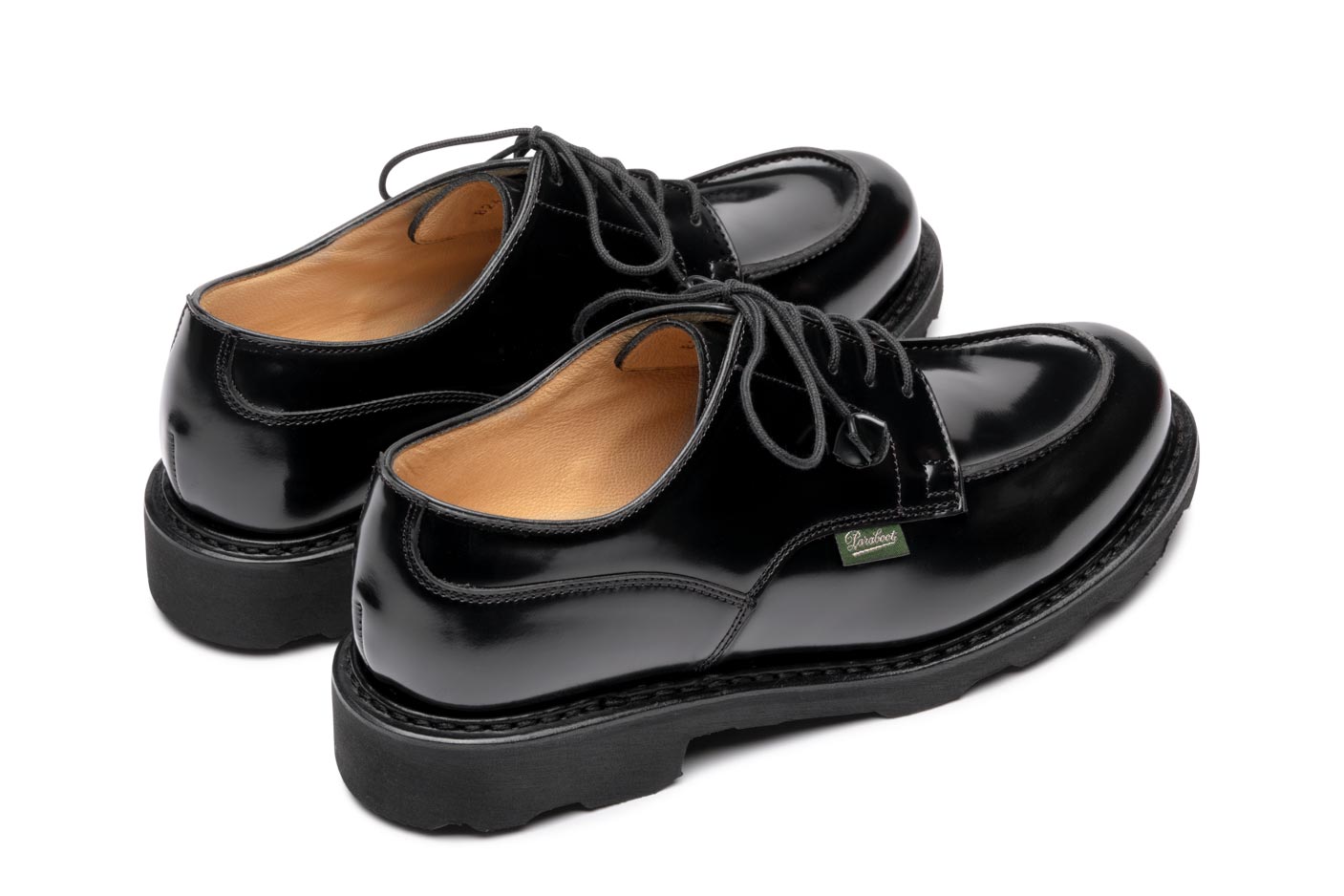 Paraboot Chambord Griff Noire Derby Gloss Noir