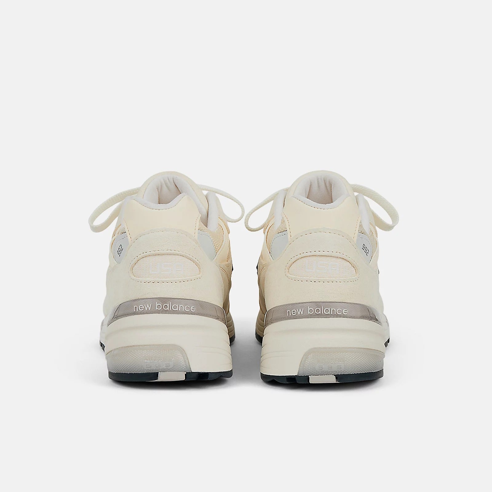 New Balance 992 Sneaker Calcium Made in USA Mesh