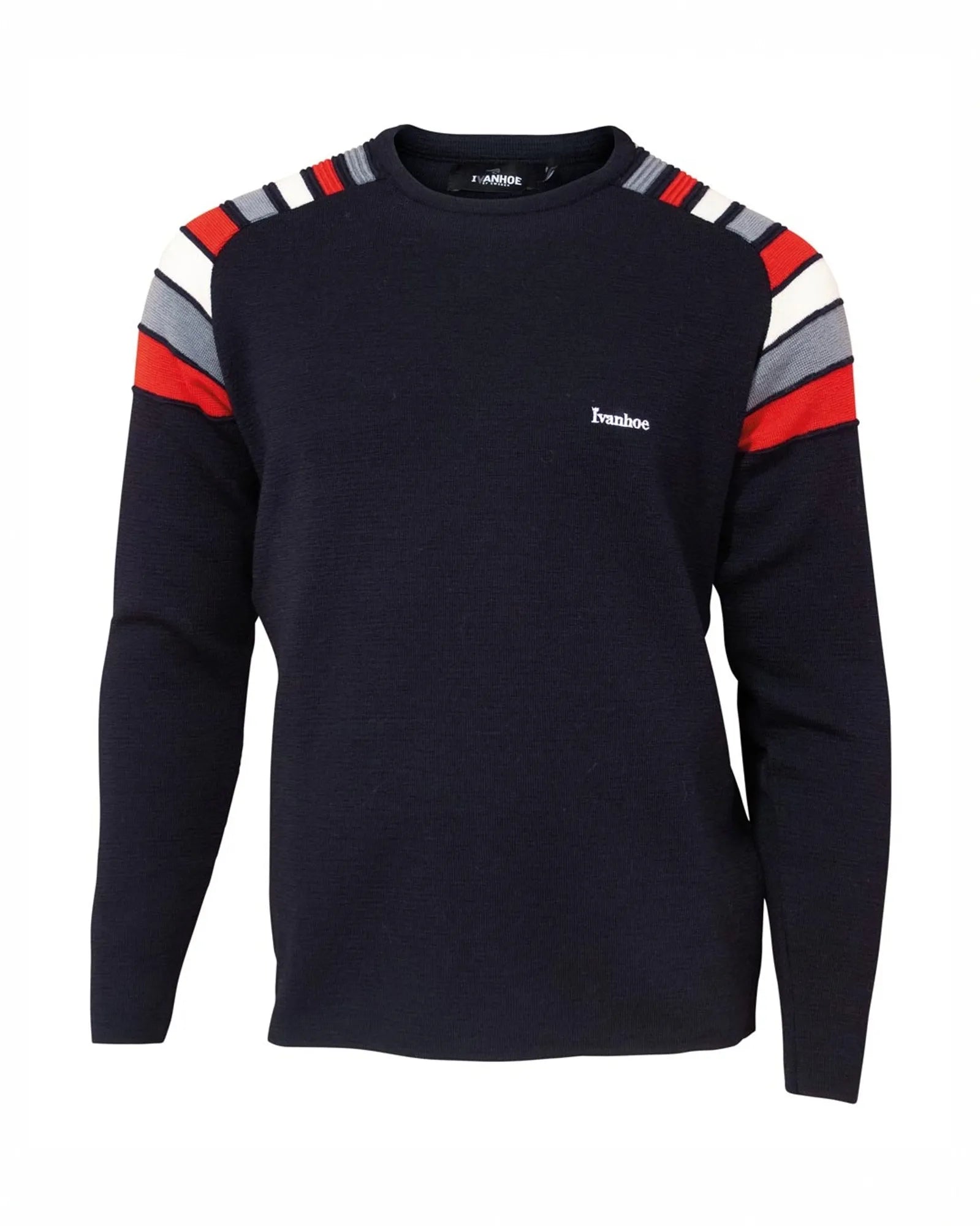 Ivanhoe Retro Duffy Pullover navy XS 100% Wolle