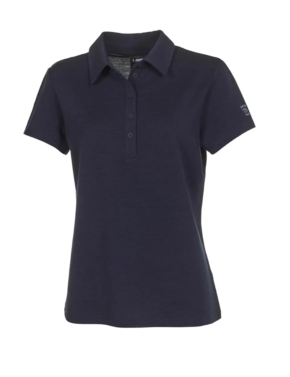 Ivanhoe Evin Poloshirt Polohemd Navy Merino-Tencel
