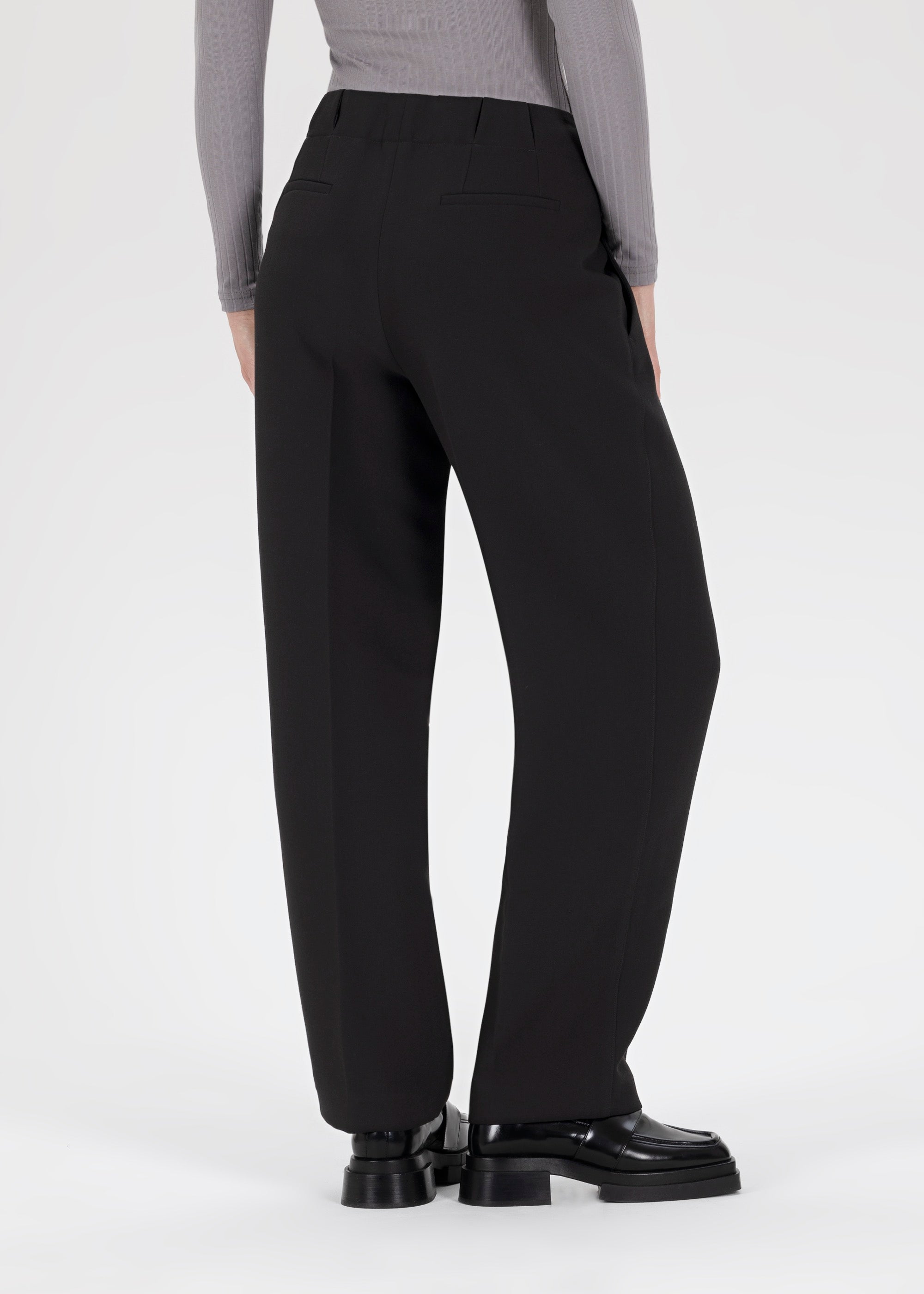 Stehmann Relaxed Fit Juls Hose schwarz Bi-Stretch