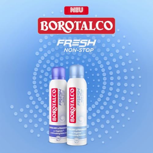 Borotalco Fresh NON-STOP Deo Spray Powder Fresh 150 ml