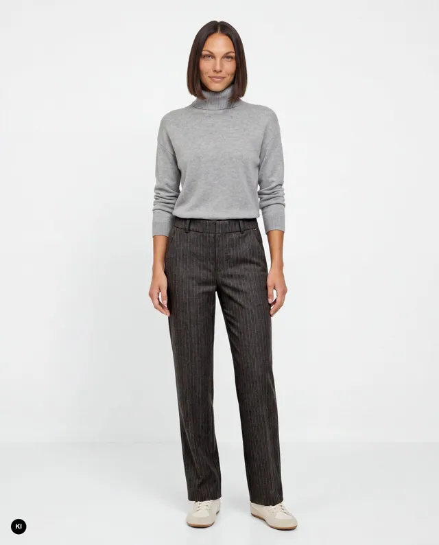 Stehmann Fenja Classic Pinstripes Culotte anthrazit