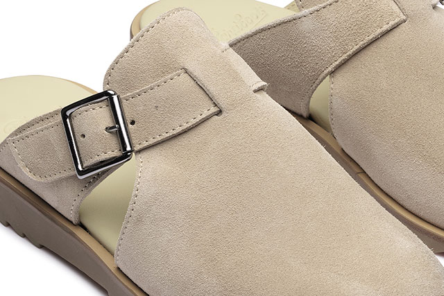 Paraboot Athenes Sandale Velours Gres Leder