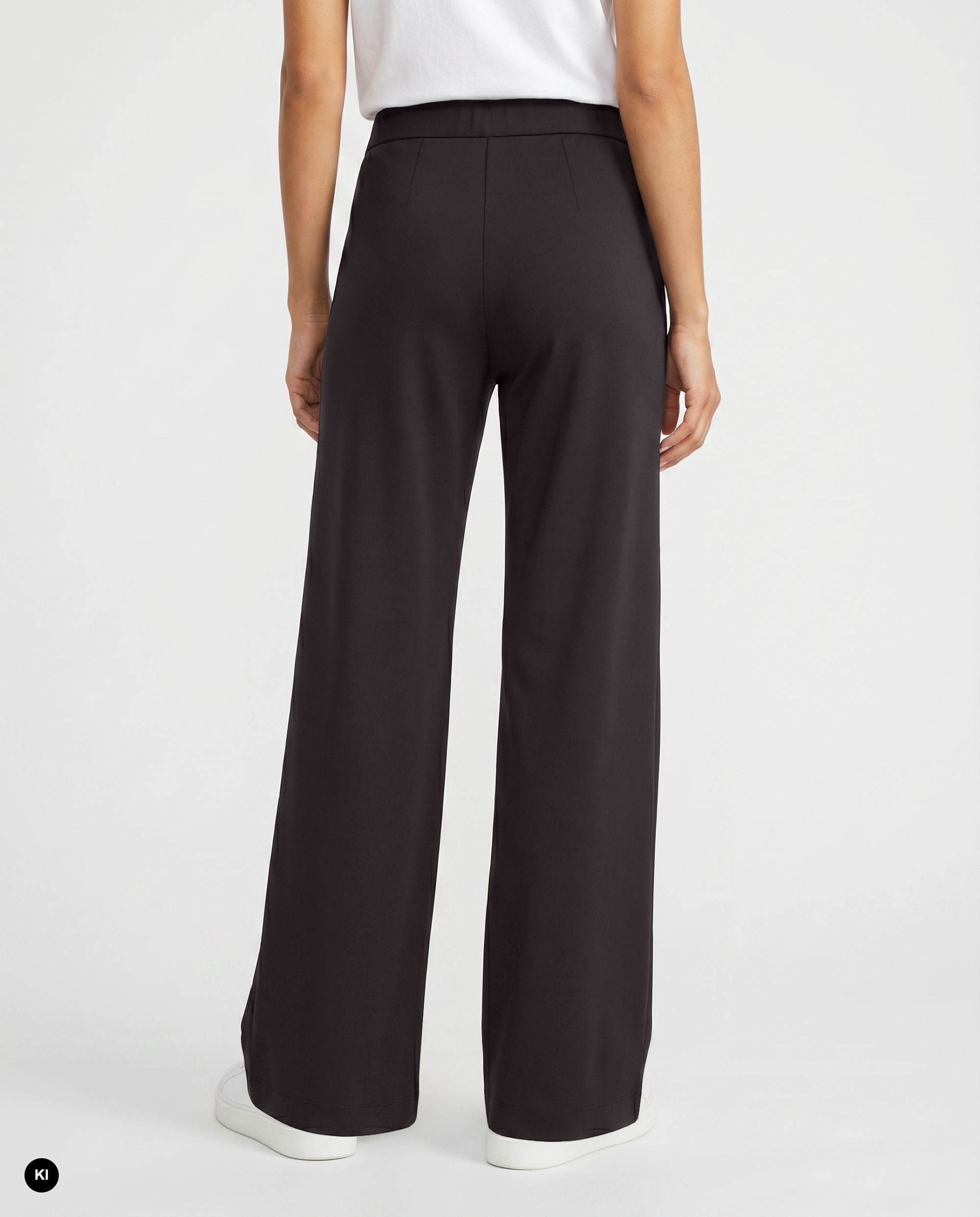 Stehmann Hamatit Relaxed Fit Hose dark mocha Wide-Leg