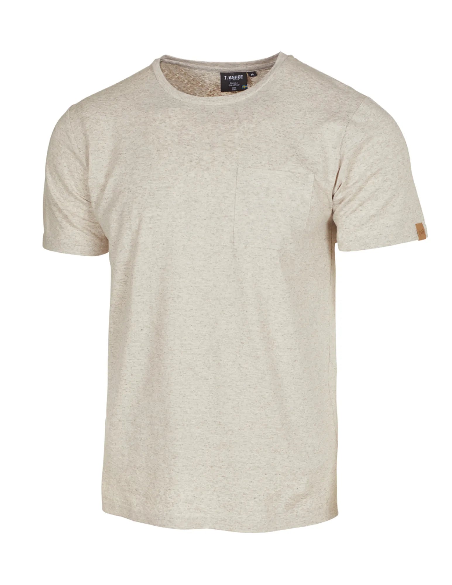Ivanhoe Hobbe T-Shirt Bio-Baumwolle Hanf Naturmelange Herren