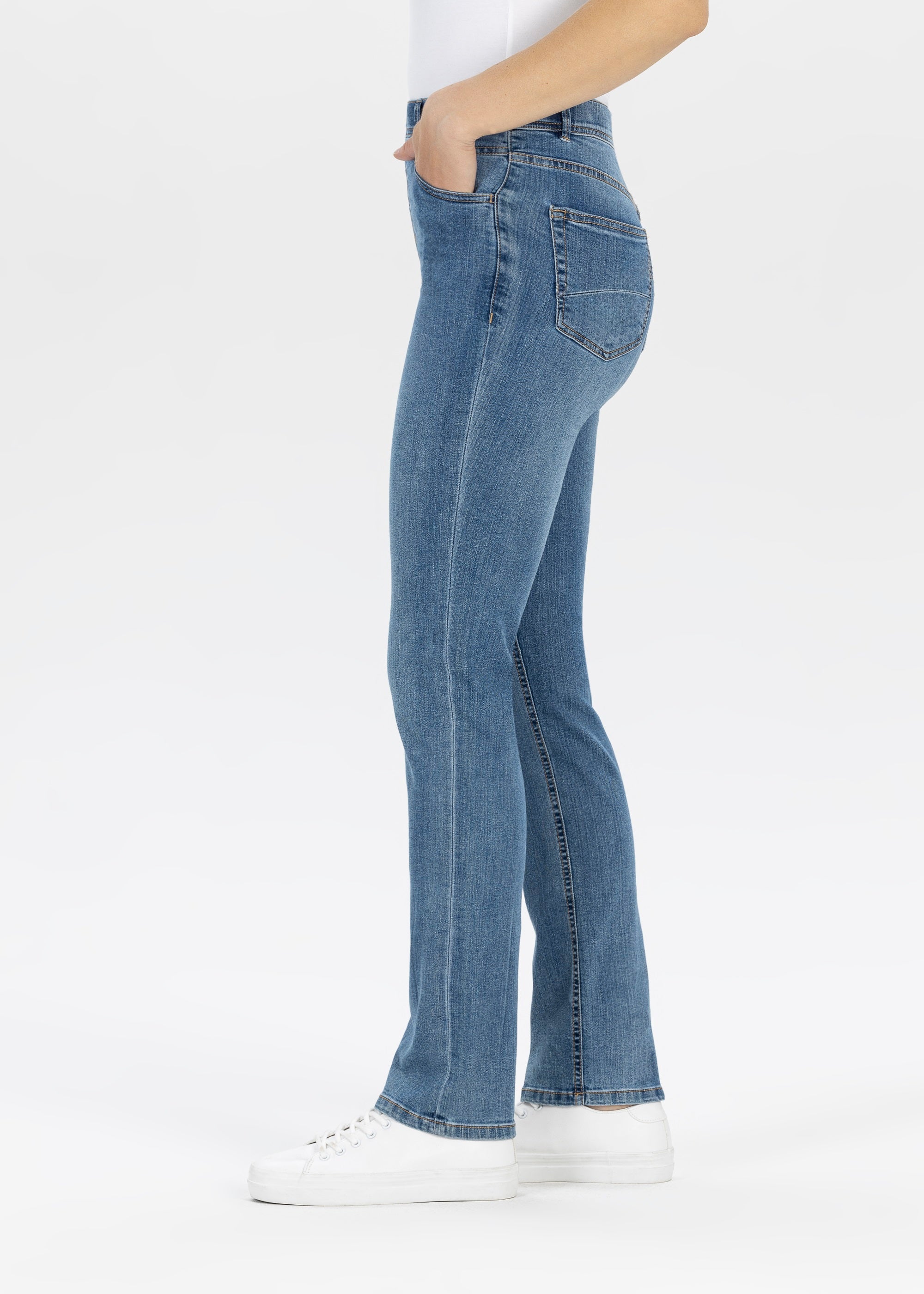 Stehmann Melli Powerstretch Denim Jeans frozy cobalt 34-48
