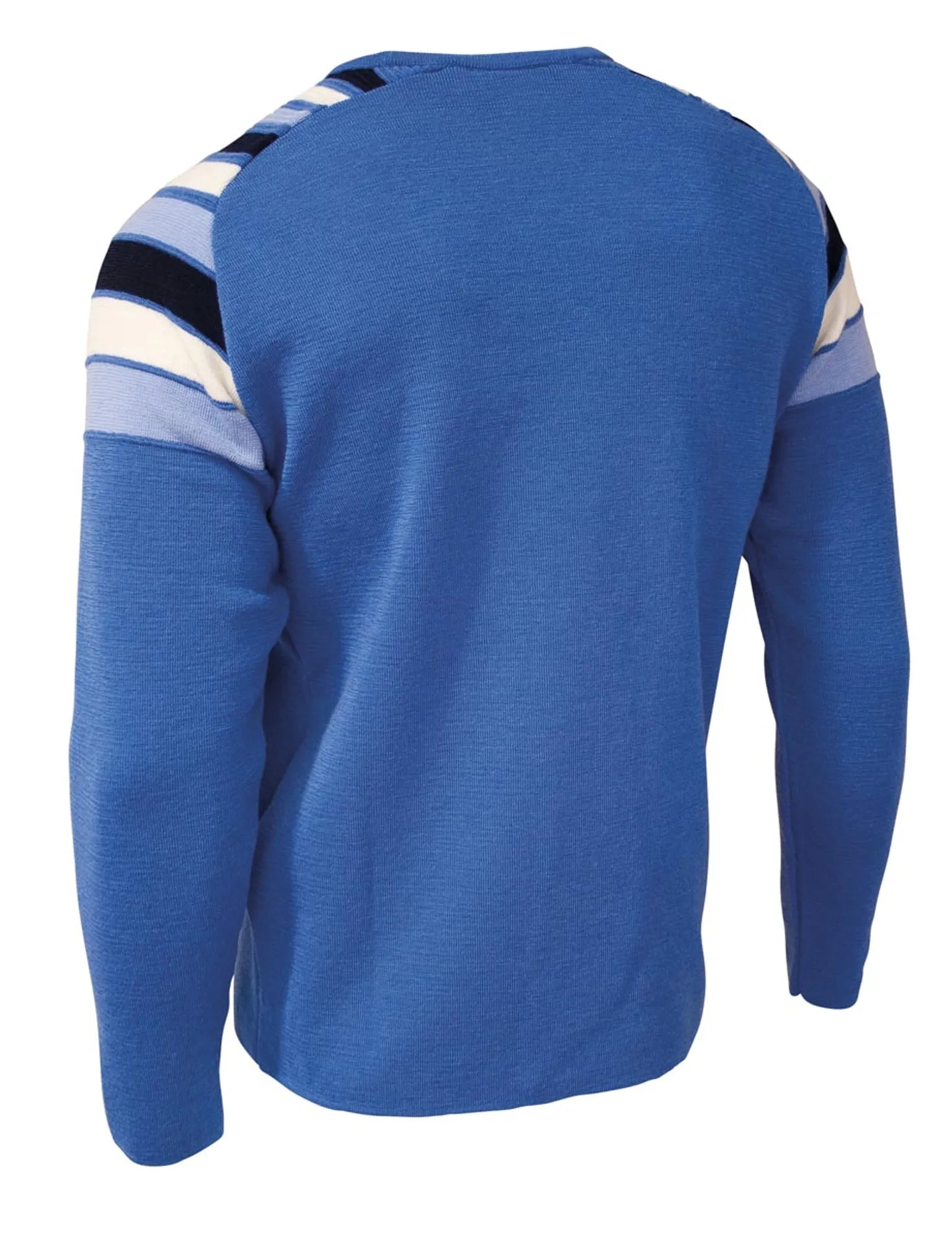 Ivanhoe Retro Duffy Pullover Blau 100% Wolle