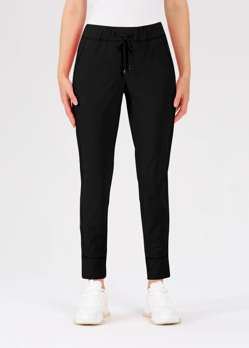 Stehmann Roxana Jogpants schwarz leichte Jersey-Qualität