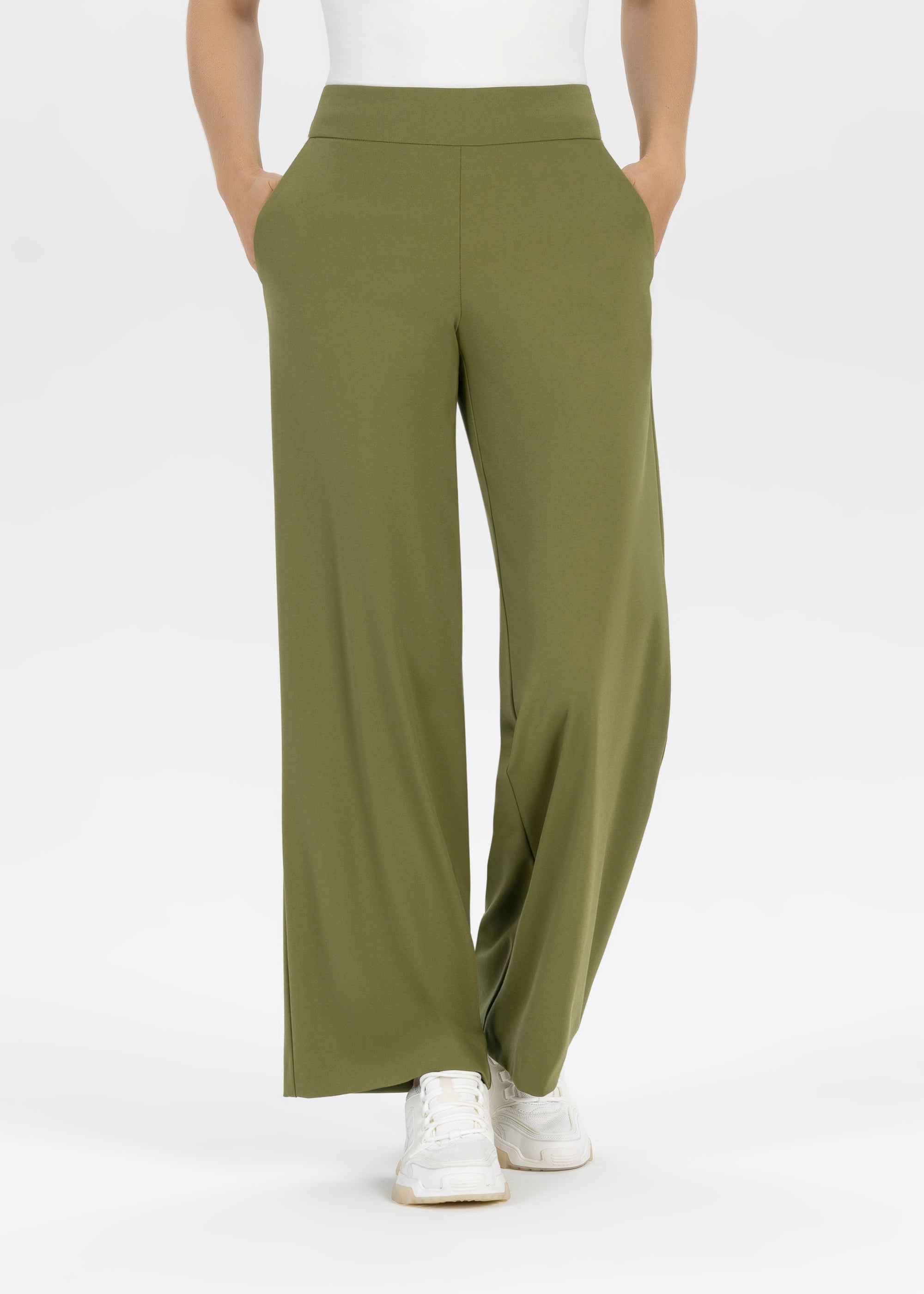 Stehmann Hamatit Hose burnt olive Gr.38 Jersey weit