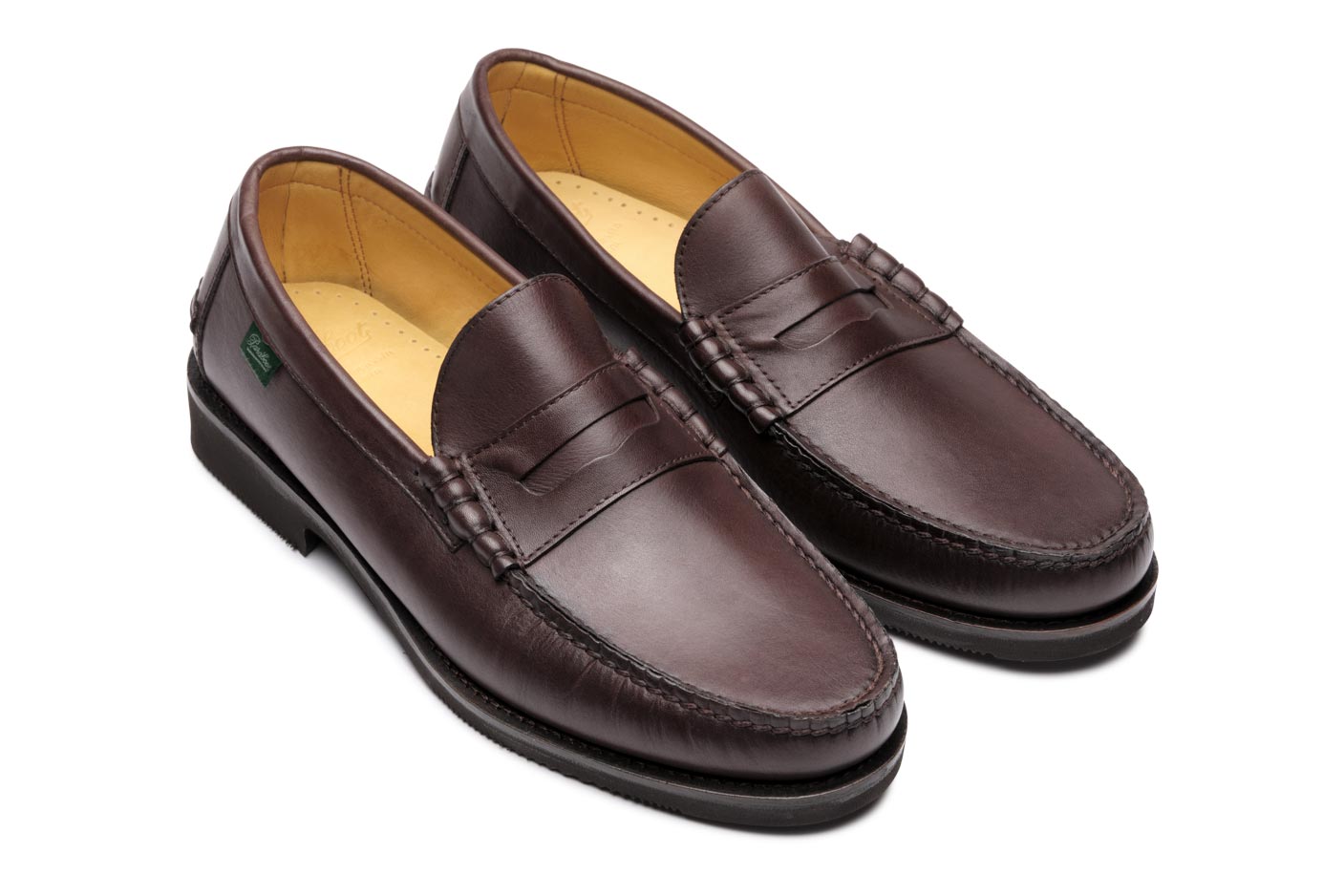 Paraboot Brighton Air Loafer braun Marron-Lisse Cafe Glattleder