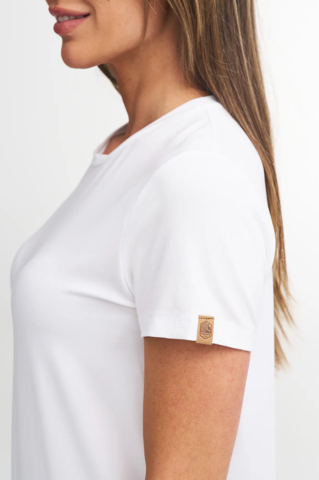 Ivanhoe Oliva T-Shirt Damen white Tencel 240g