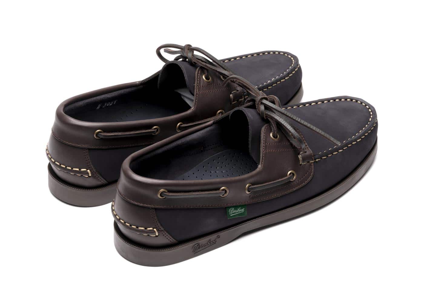 Paraboot Barth Bootsschuh marine Nubukleder