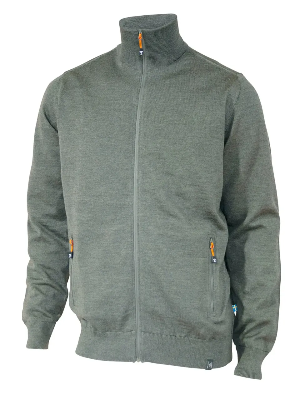 Ivanhoe York Full Zip Windbreaker Jacke Light Loden Merino