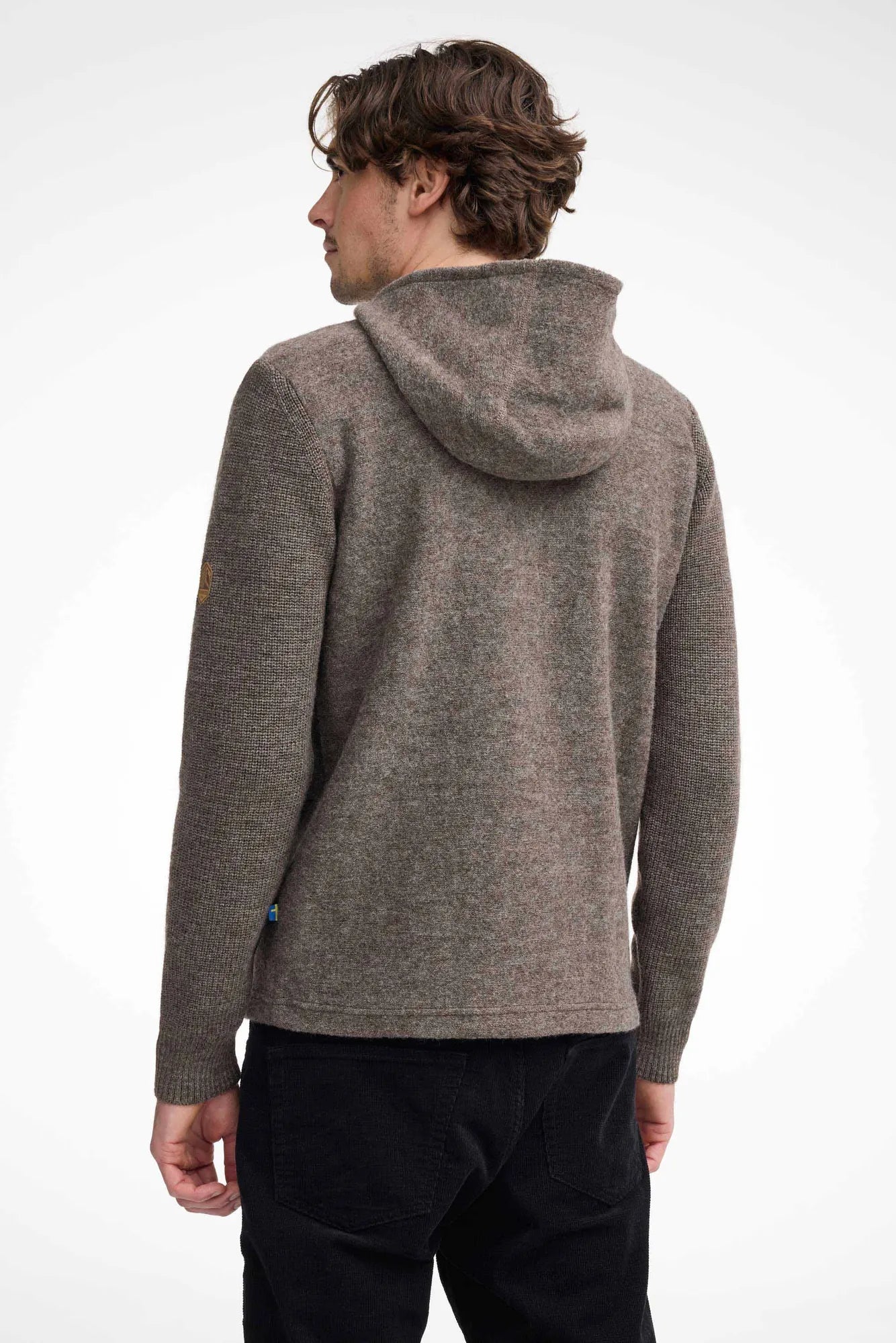 Ivanhoe NLS Pentland Hood Hoodie Nutmeg 100% Wolle