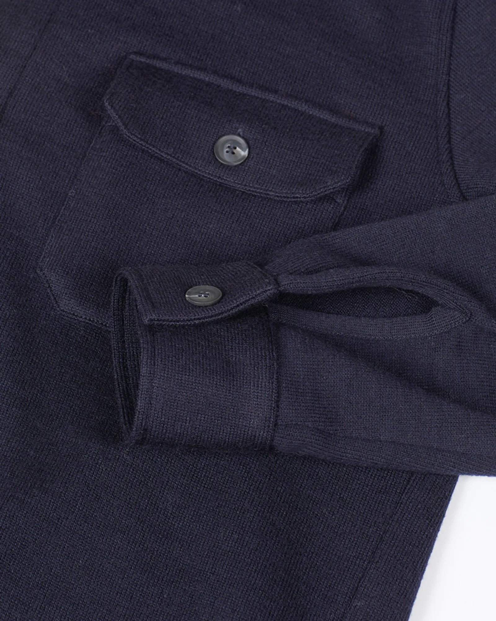Ivanhoe GY Grimstorp Overshirt Merino Navy 350g