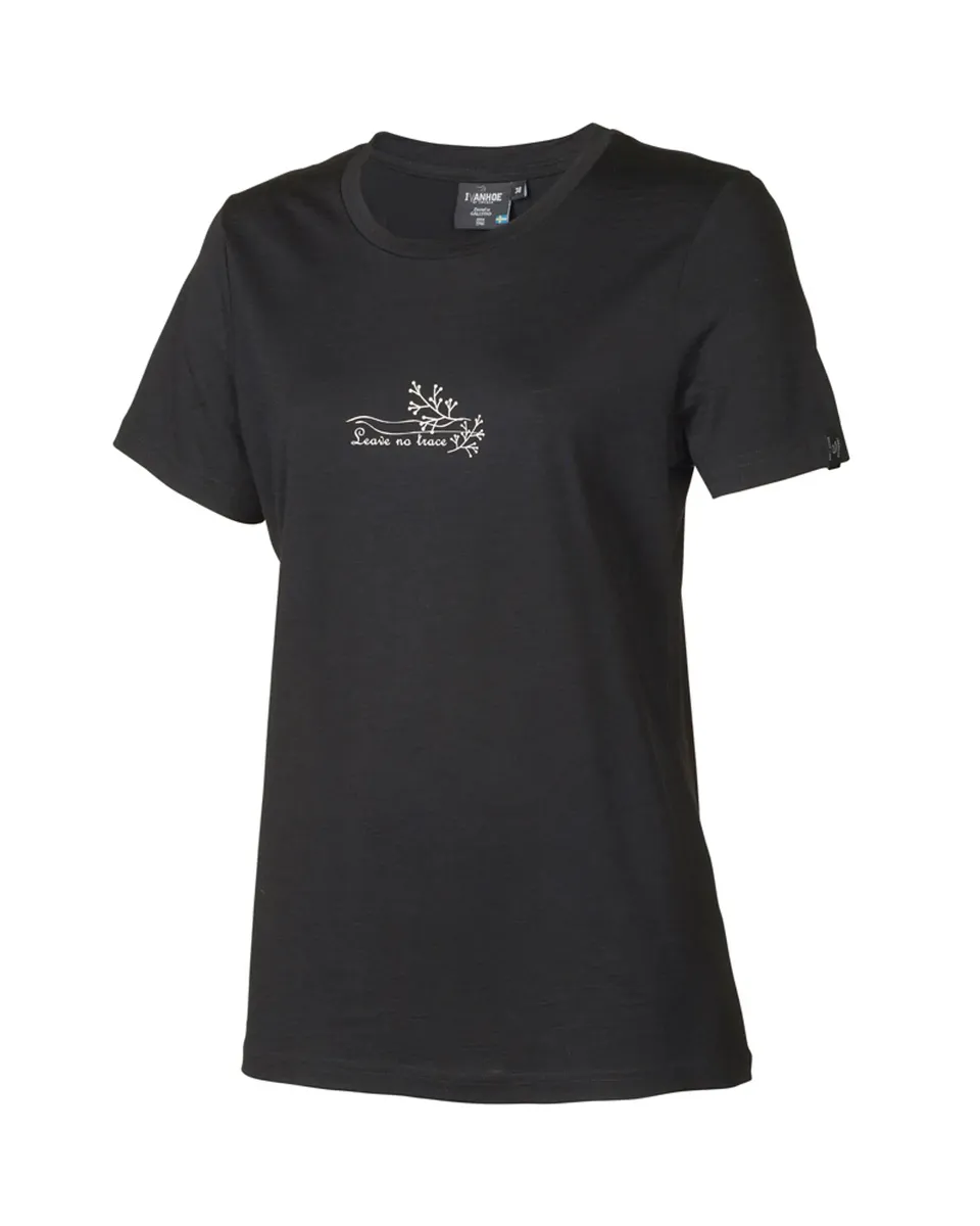 Ivanhoe Cilla Vine Merino T-Shirt 36 Black 160g
