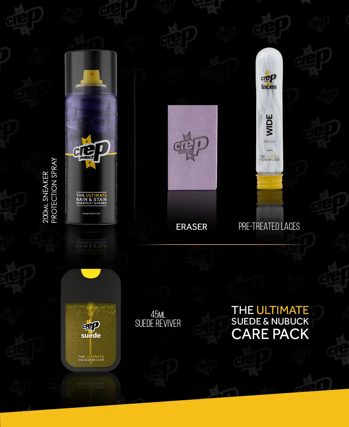 Crep Protect Suede Nubuck Pack Wildleder Set 200 ml