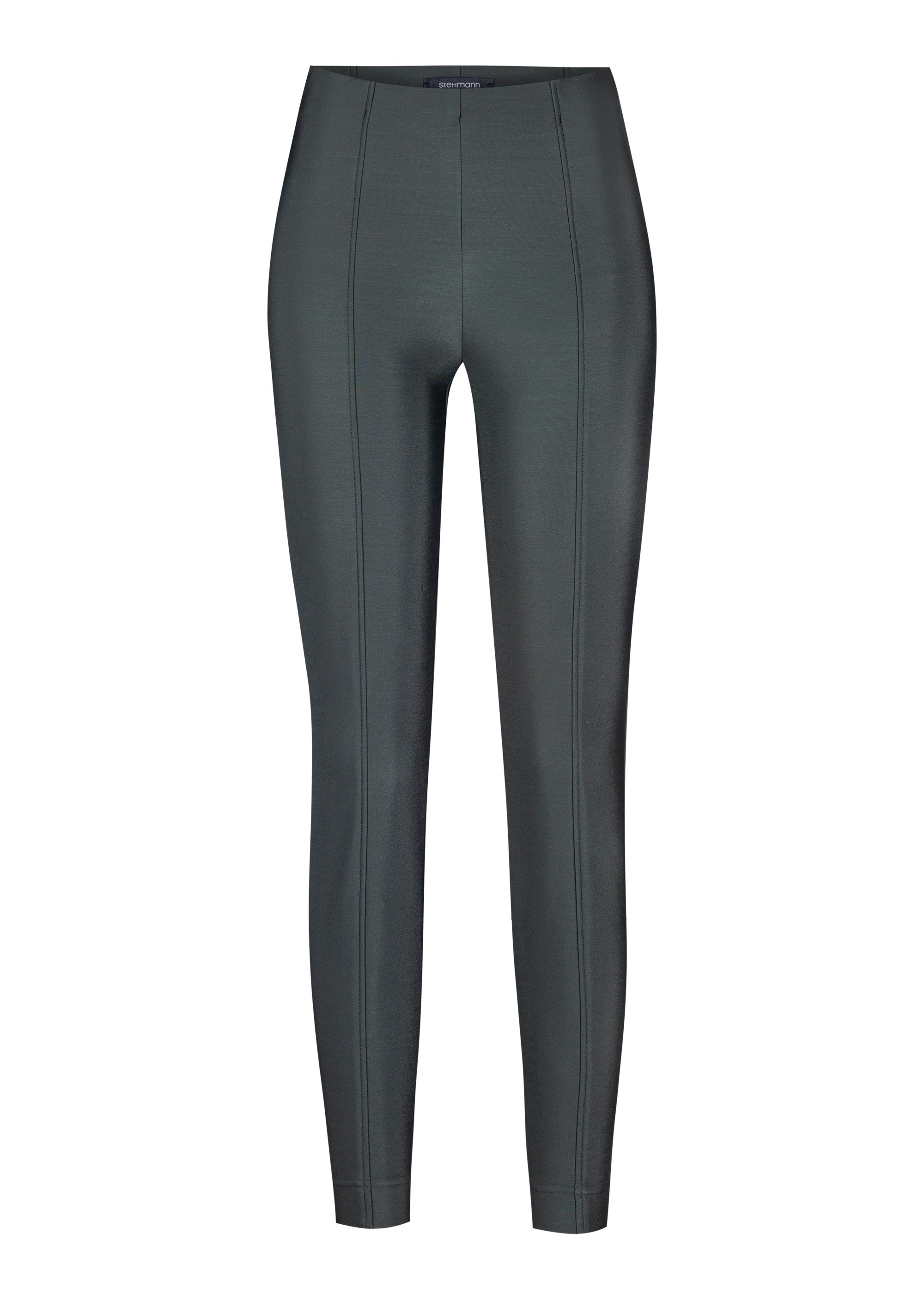 Stehmann Iselle Slim Fit Hose grün 7/8 Thermo