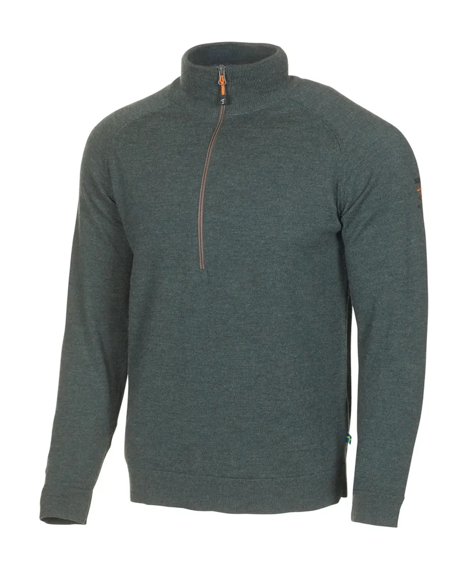 Ivanhoe Jojje Half Zip Pullover Rifle Green M Merino