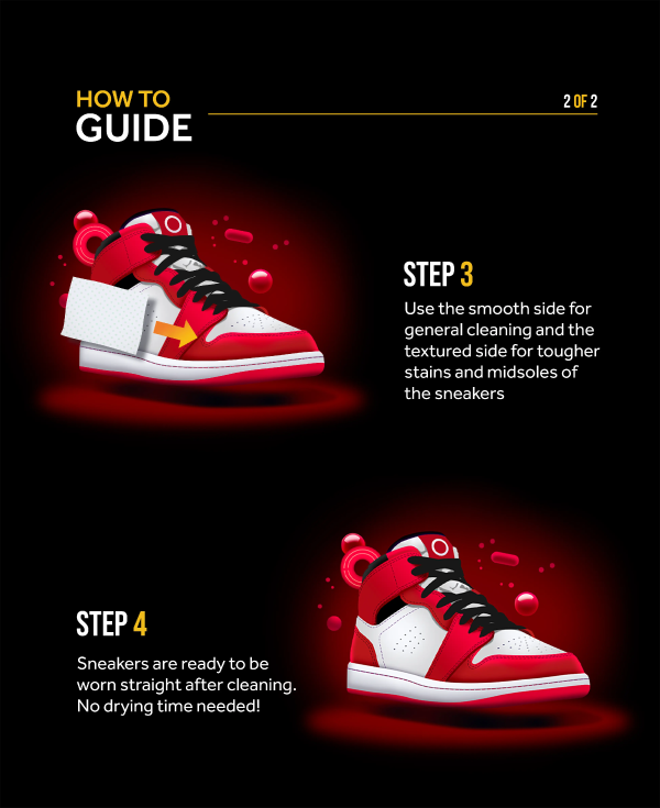 Crep Protect Wipes Sneaker-Reinigungstücher 12er Pack