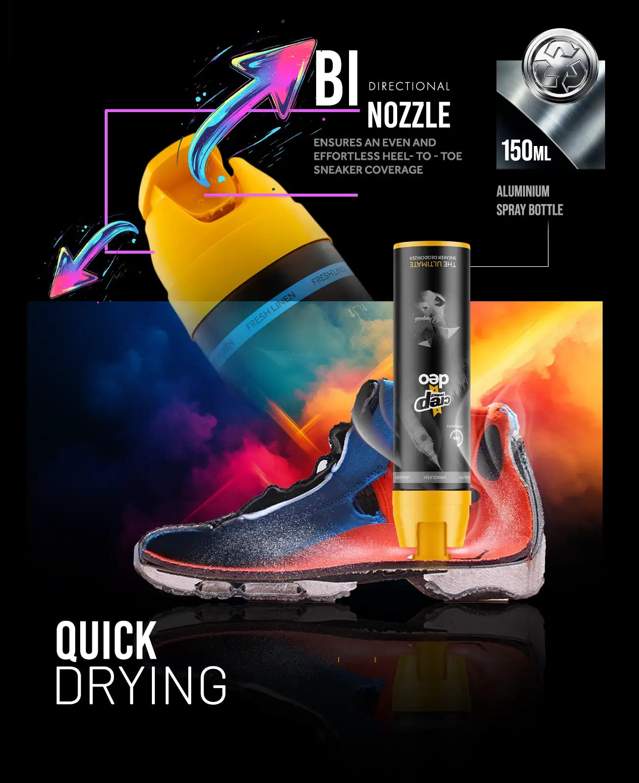 Crep Protect Deo Vanquish Sneaker-Deo Vanquish 24h