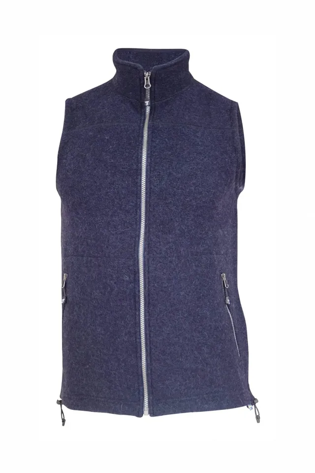 Ivanhoe Västar Dante Vest Wollweste Navy 450g