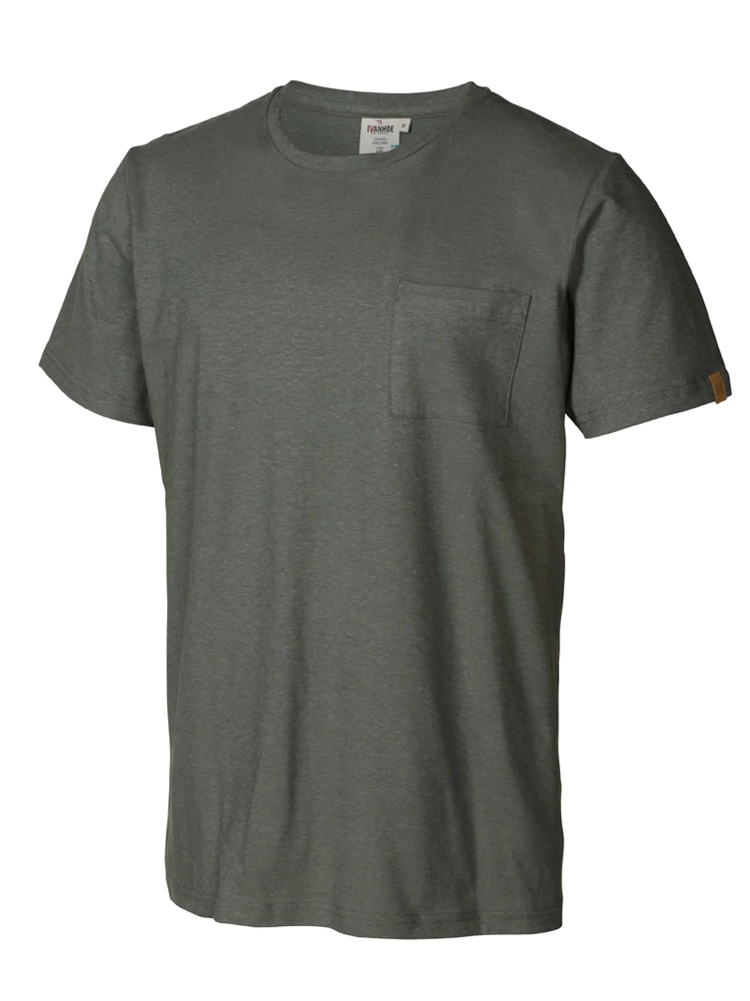Ivanhoe GY Hobbe T-Shirt Dark Olive Bio-Baumwolle M