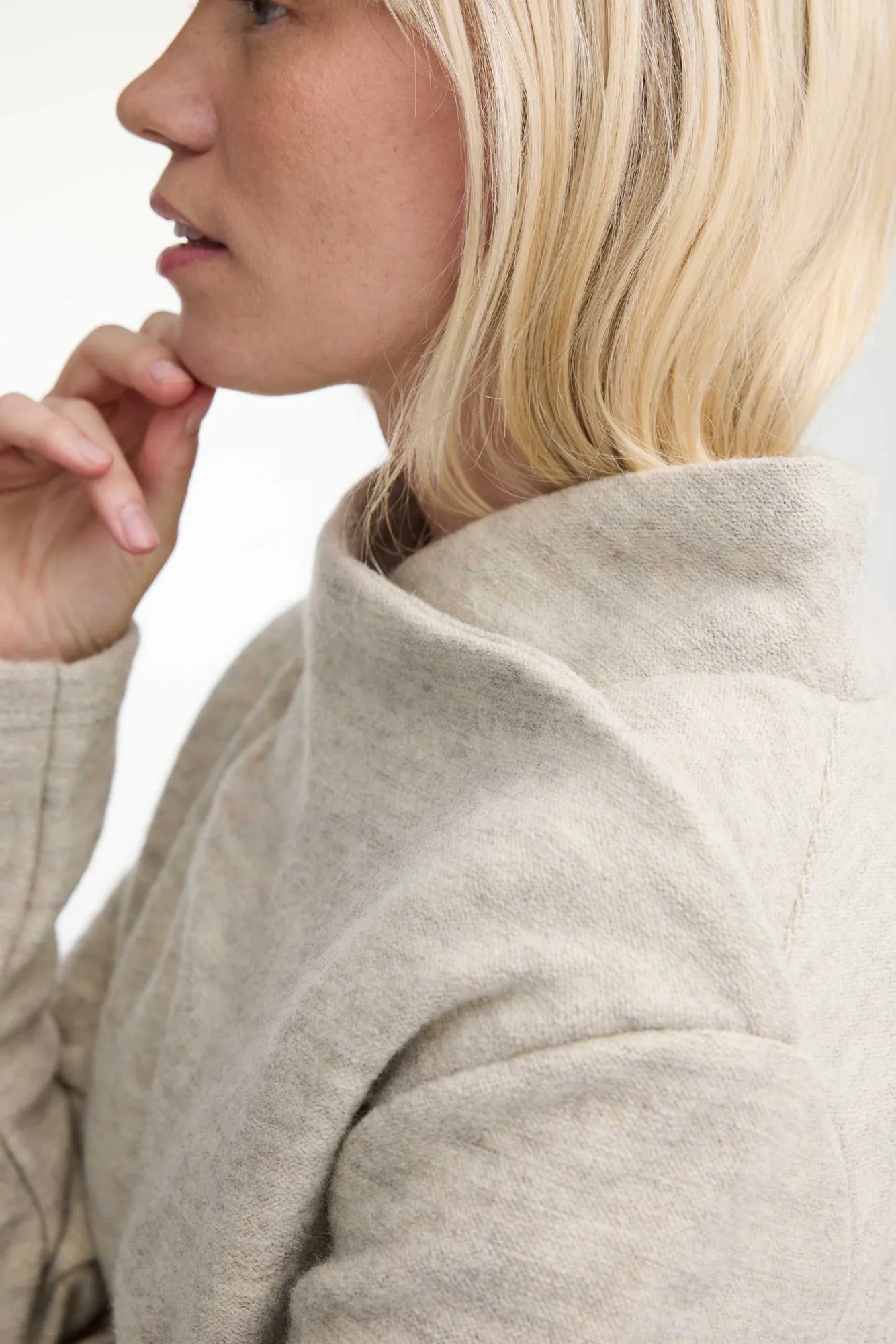 Ivanhoe GY Elsabo Wollpullover Birch S Filzwolle