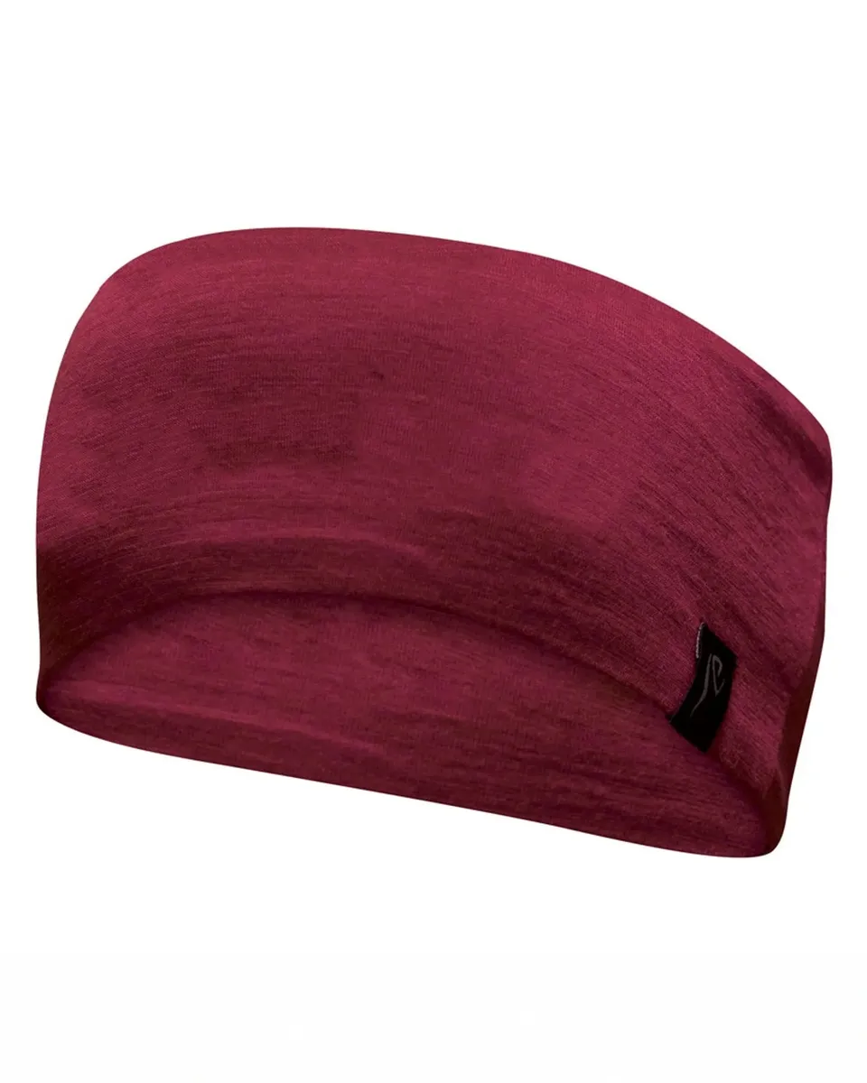 Ivanhoe Underwool Headband Stirnband Royal Cherry Merino