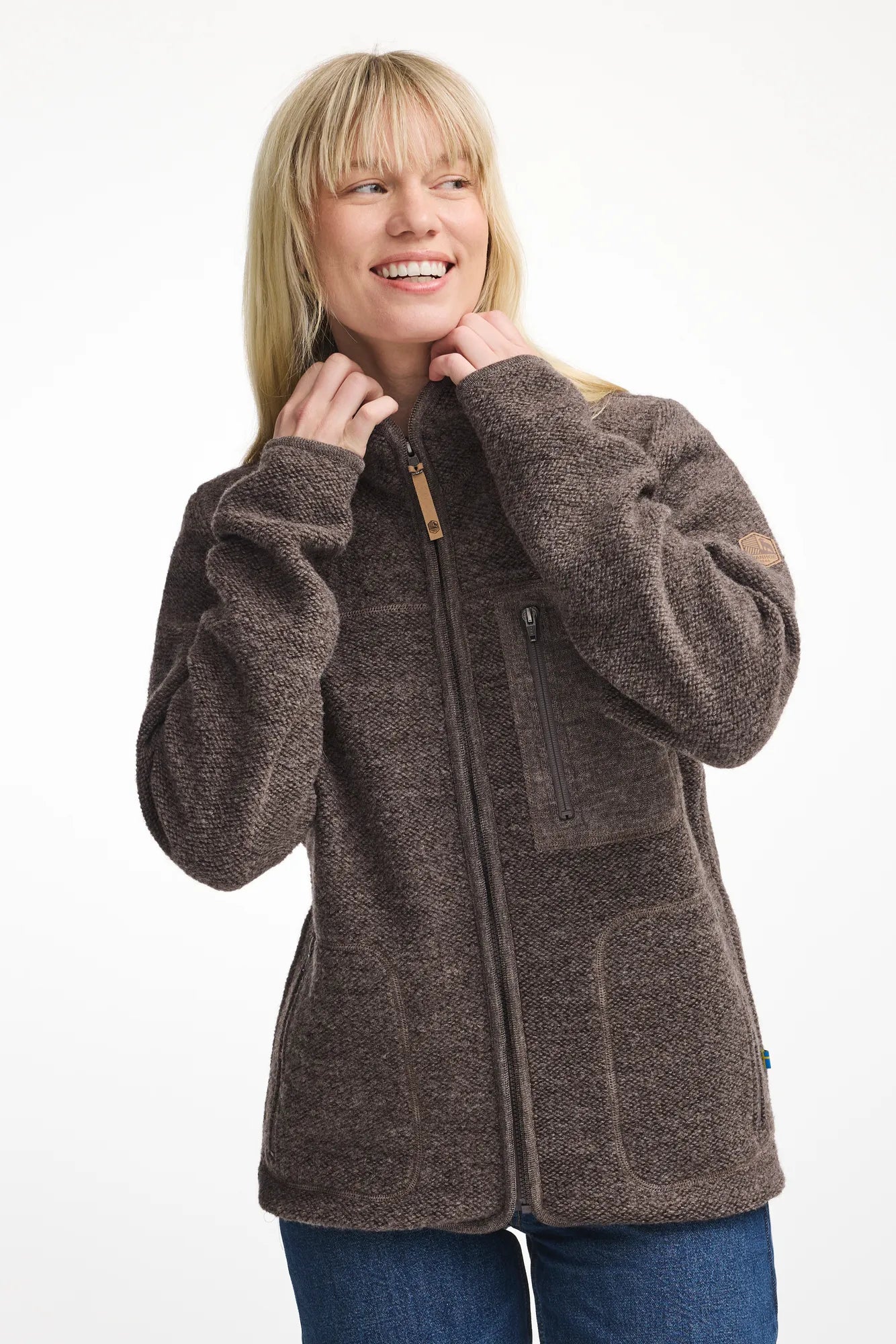 Ivanhoe 1946 Jacket Wolljacke Nutmeg Unisex 100% Wolle