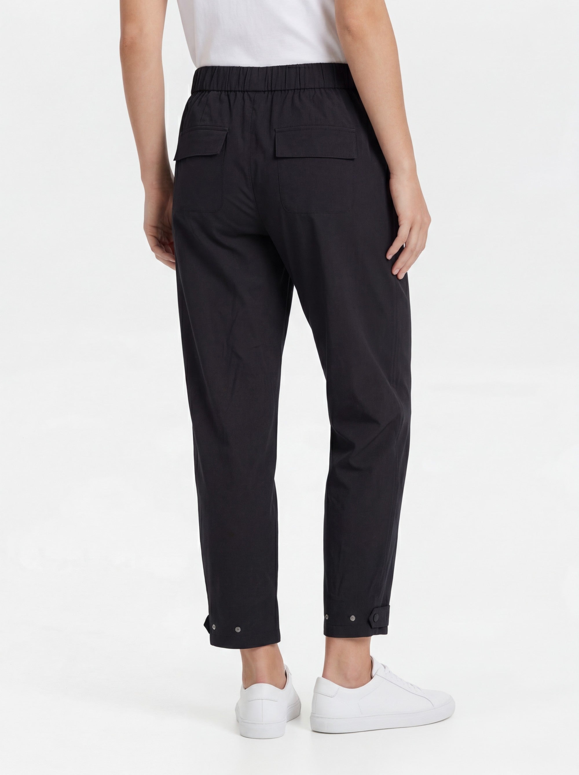 Stehmann Oliveira 7/8-Hose schwarz Cotton