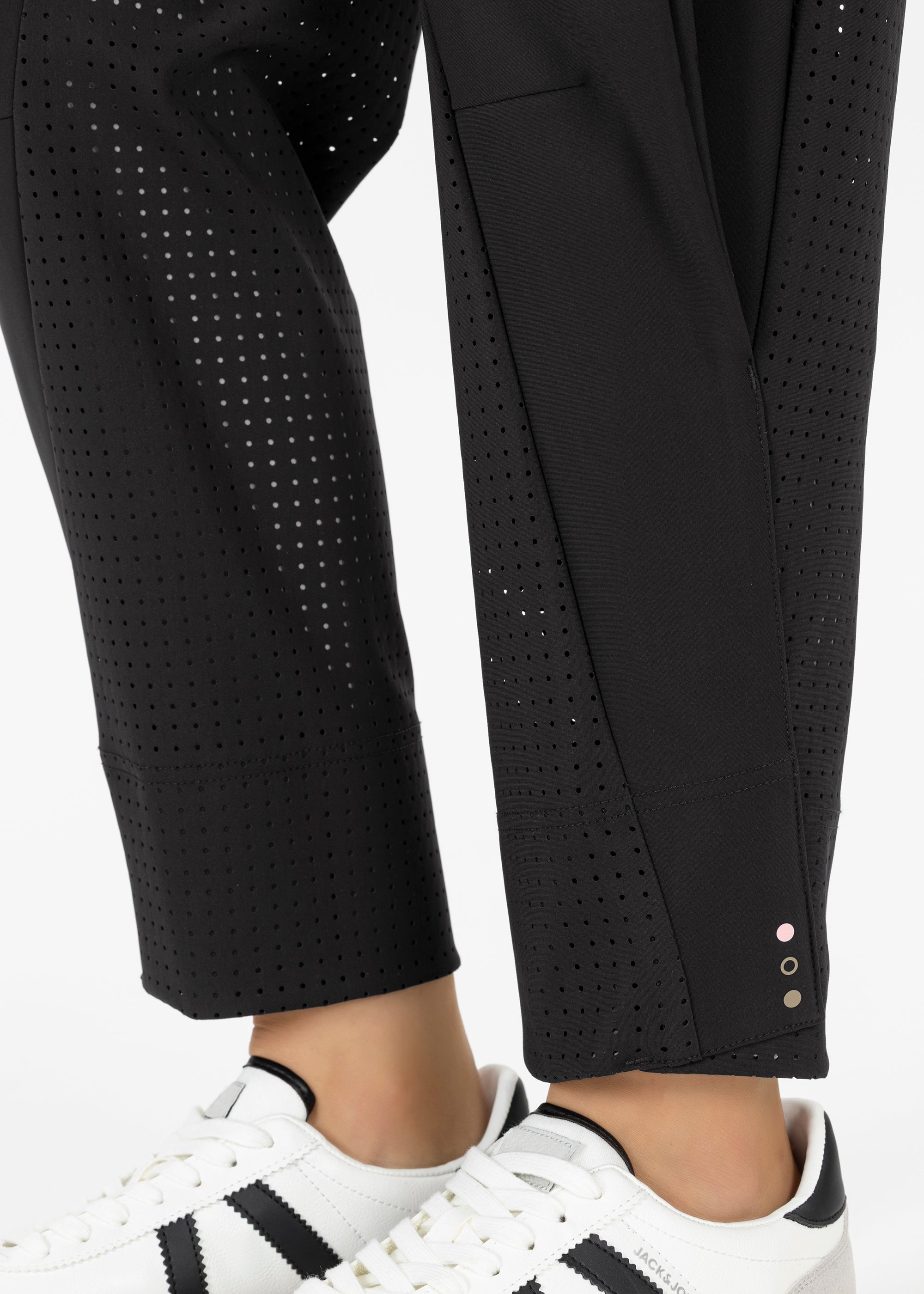 Stehmann Raveni Jogpants 7/8 bonded schwarz O-Shape