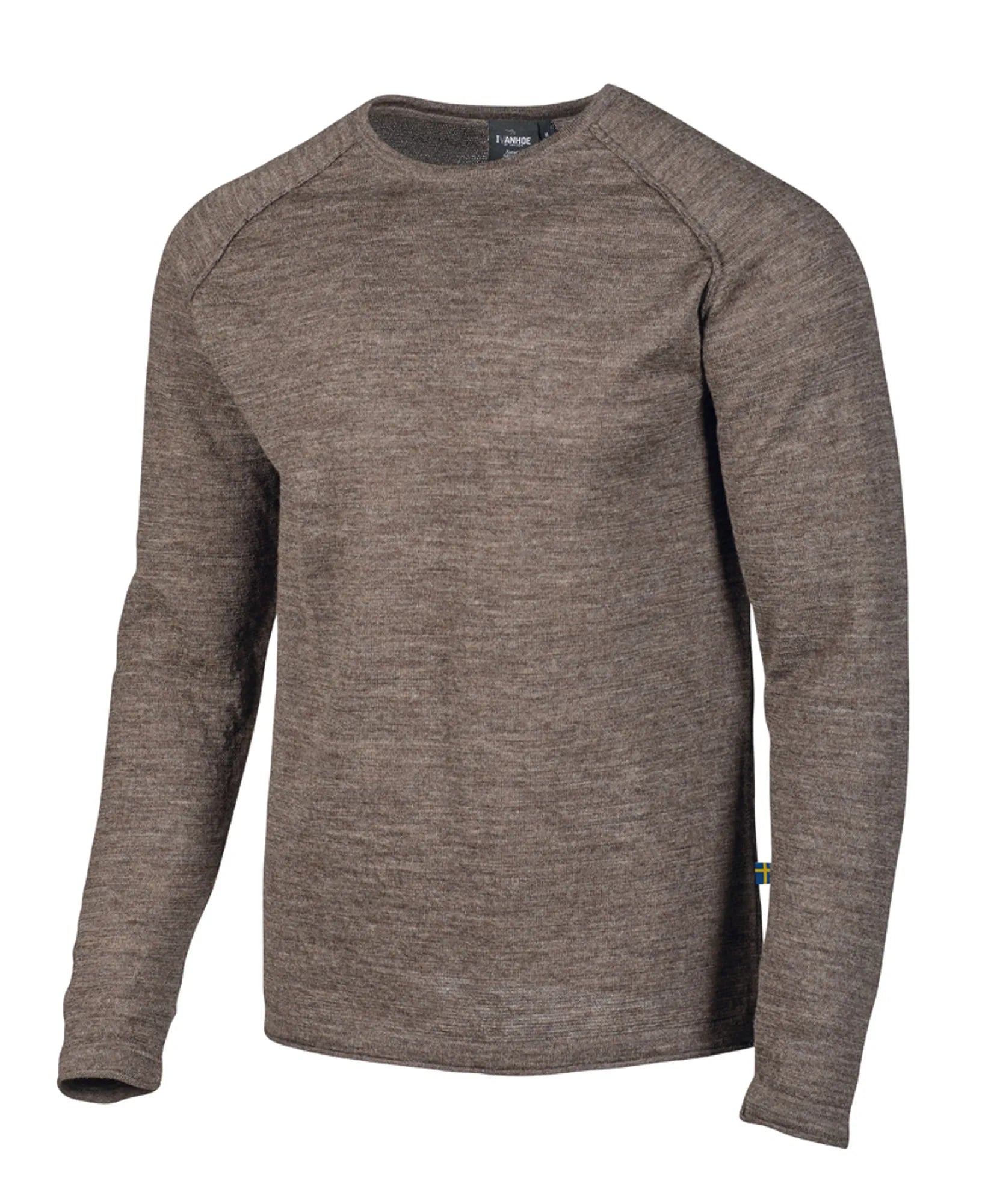 Ivanhoe NLS Beech Crewneck Pullover Herren S Nutmeg ungefärbt