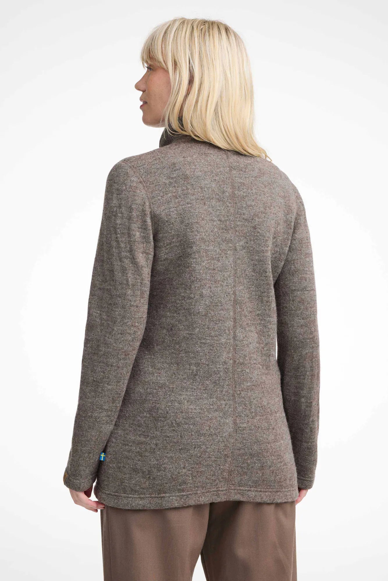 Ivanhoe NLS Twig Long Wolljacke Nutmeg 100% Wolle