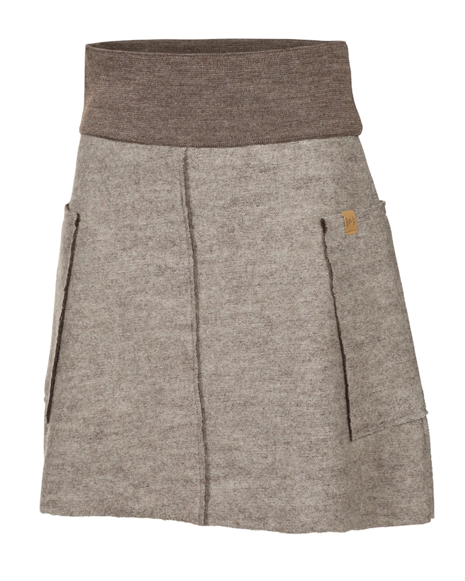 Ivanhoe NLS Lily Skirt Wollrock Latte 100% Wolle