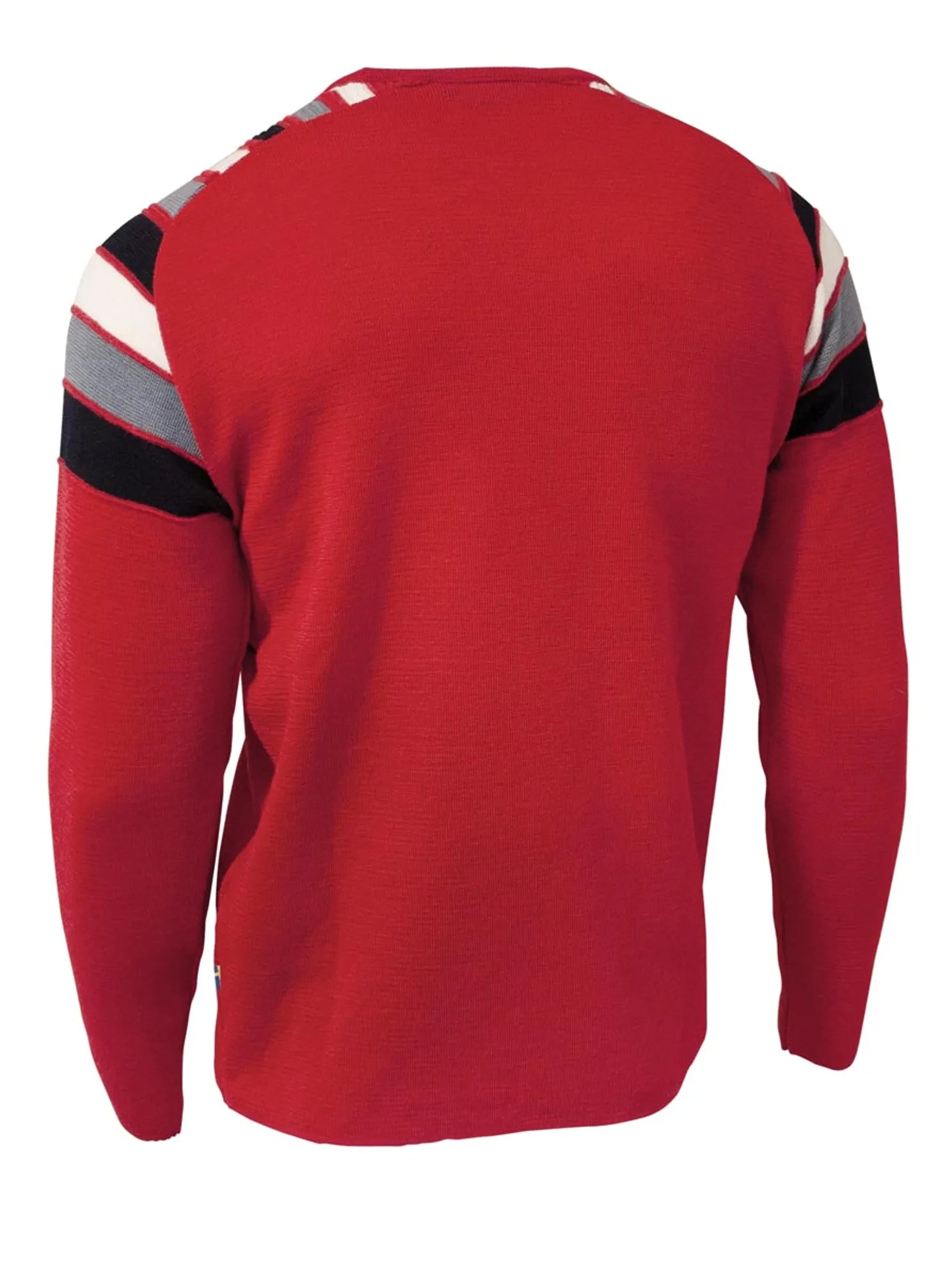 Ivanhoe Retro Duffy Wollpullover Unisex Chilli Red Rundhals