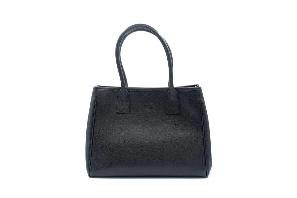 Paraboot Bolero Geldbörse Graine Noir Leder