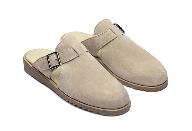 Paraboot Athenes Sandale Velours Gres Leder