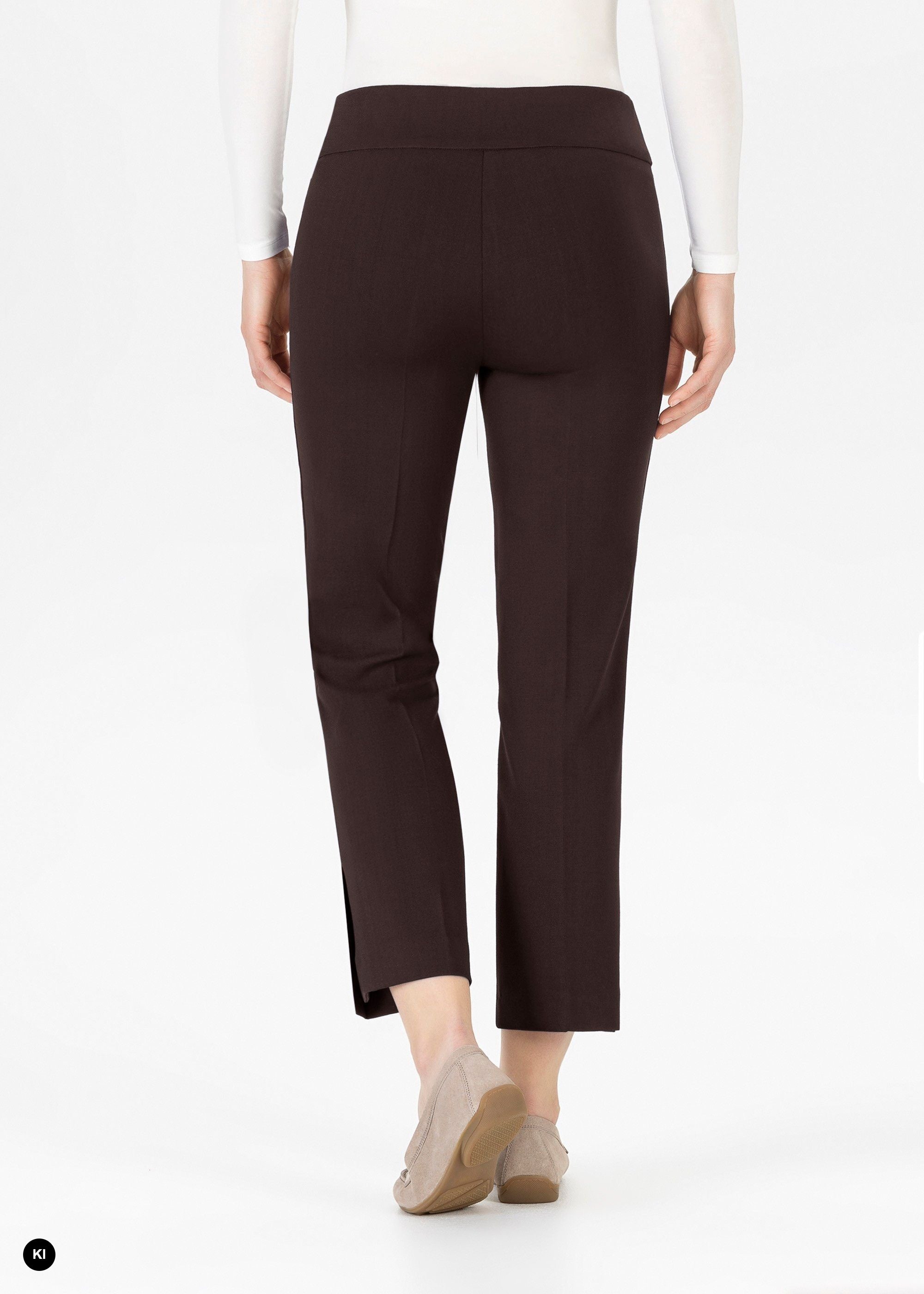 Stehmann Ina 6/8-Hose brown stone Jersey