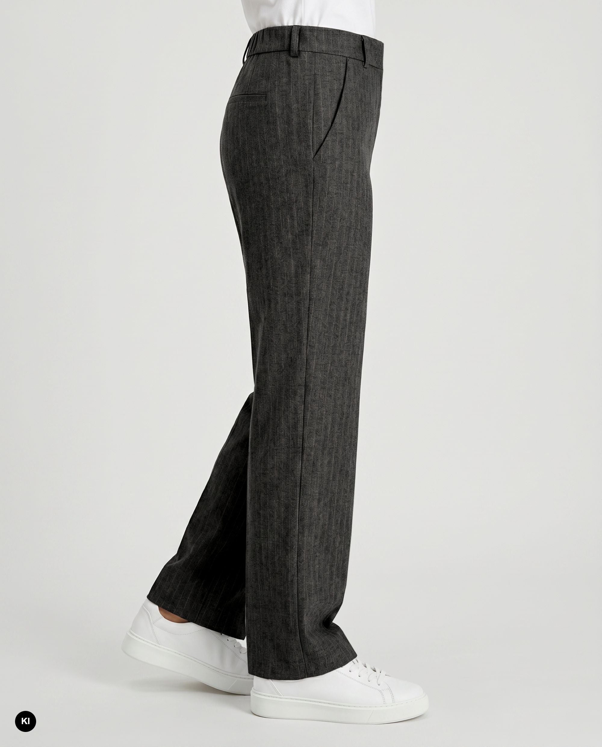 Stehmann Fenja Classic Pinstripes Culotte anthrazit