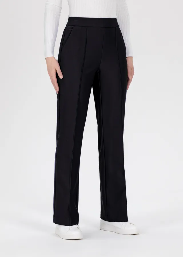 Stehmann Hellena Hose Relaxed Fit schwarz Rib-Jersey