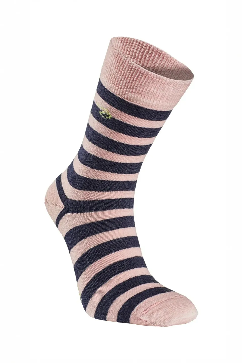 Ivanhoe Wool Sock Stripe Wollsocke Pink 39-42 dünn