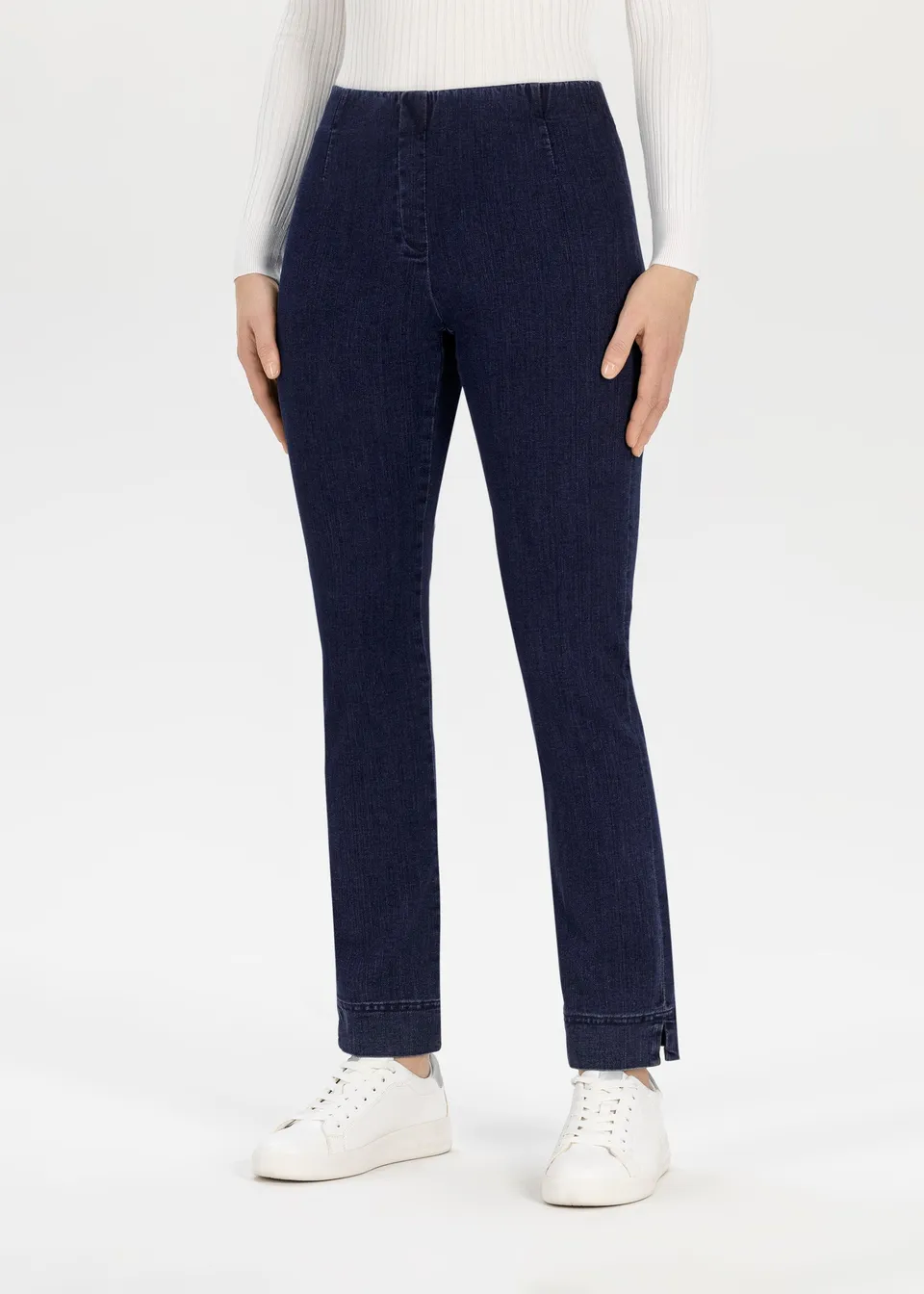 Stehmann Ina 7/8-Jeans dark eclipse Powerstretch-Denim