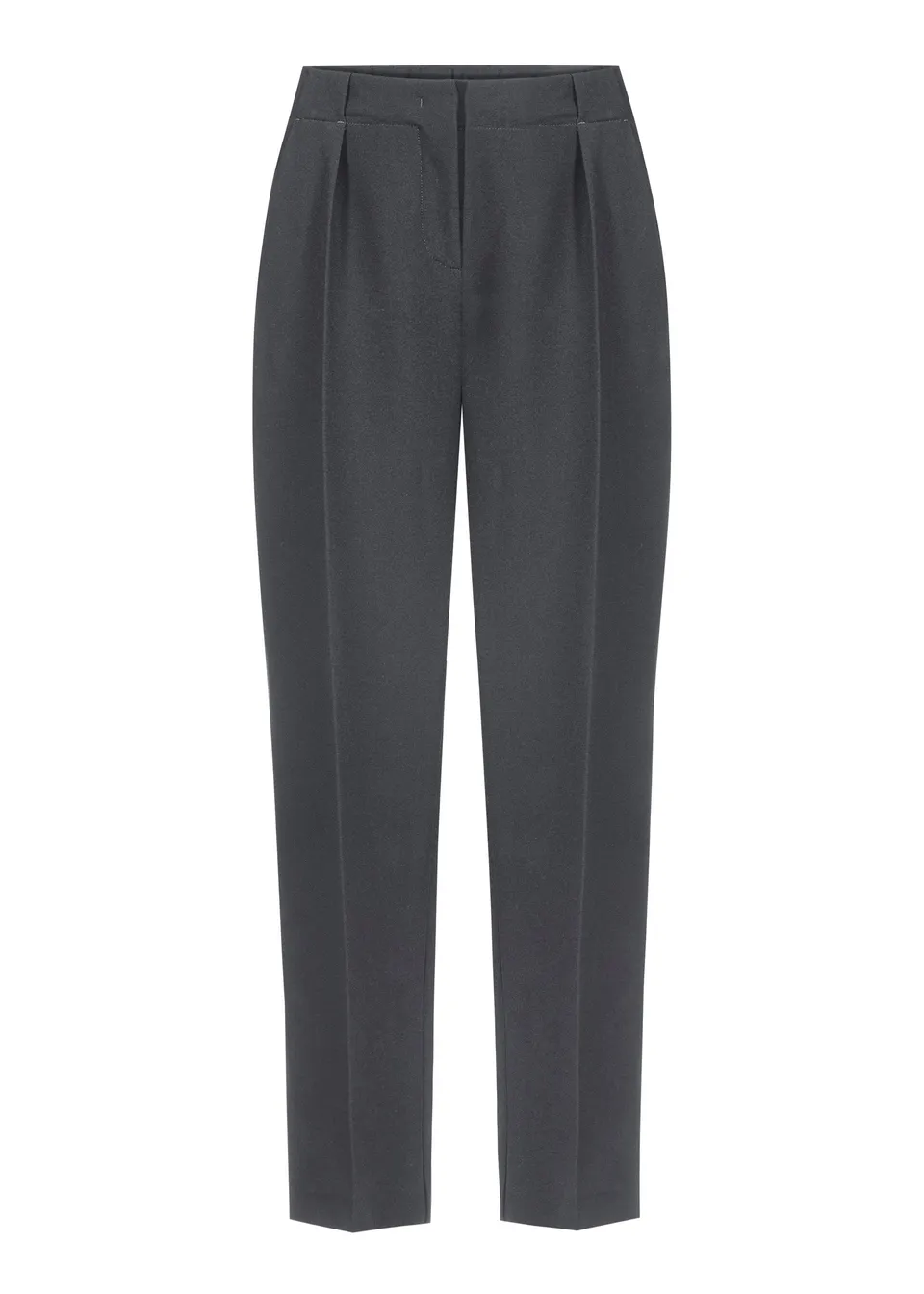 Stehmann Relaxed Fit Juls Bi-Stretch Hose grau weit