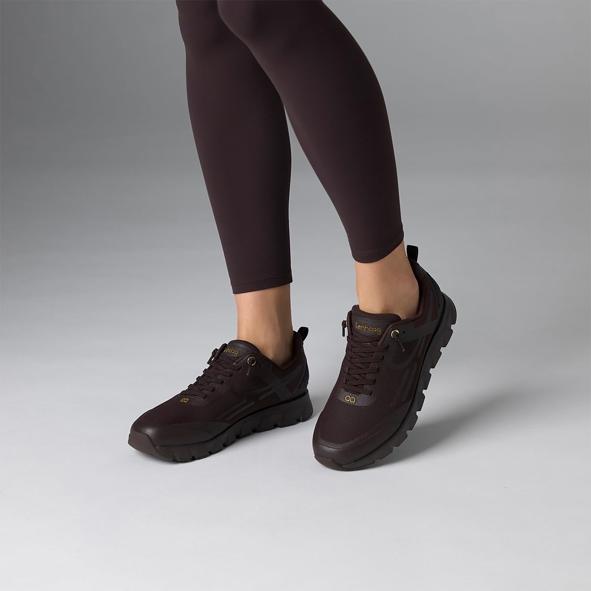 tenhaag everyhaag Sneaker braun Textil Größe 38 leicht