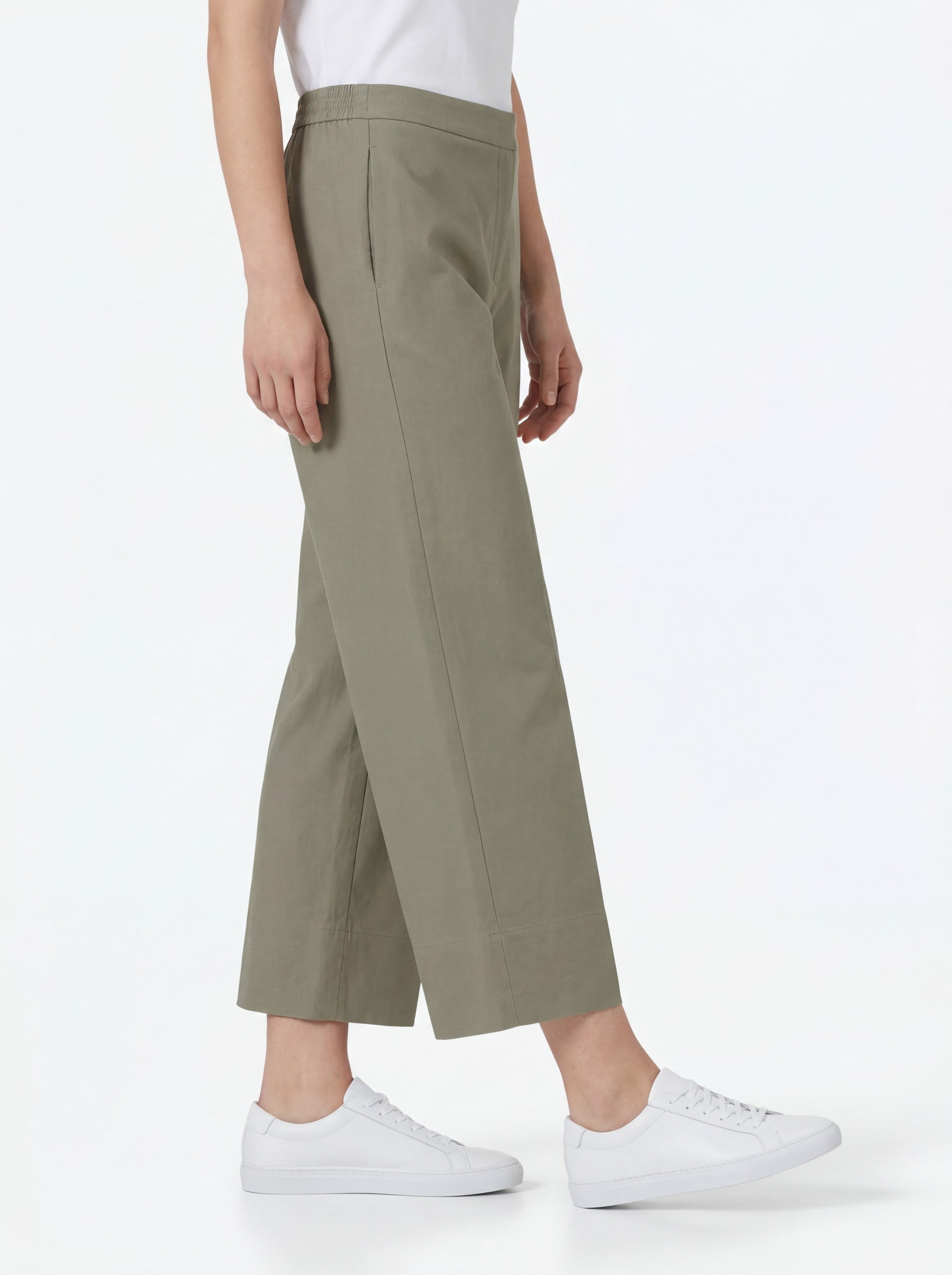 Stehmann Fabienne 7/8-Culotte Power Stretch vetiver