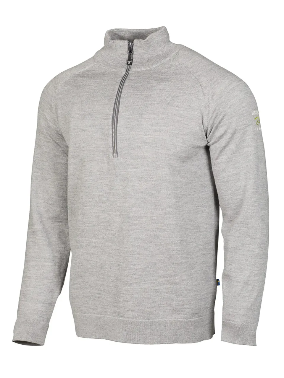 Ivanhoe Jojje Half Zip Pullover Grey Marl S 100% Merino