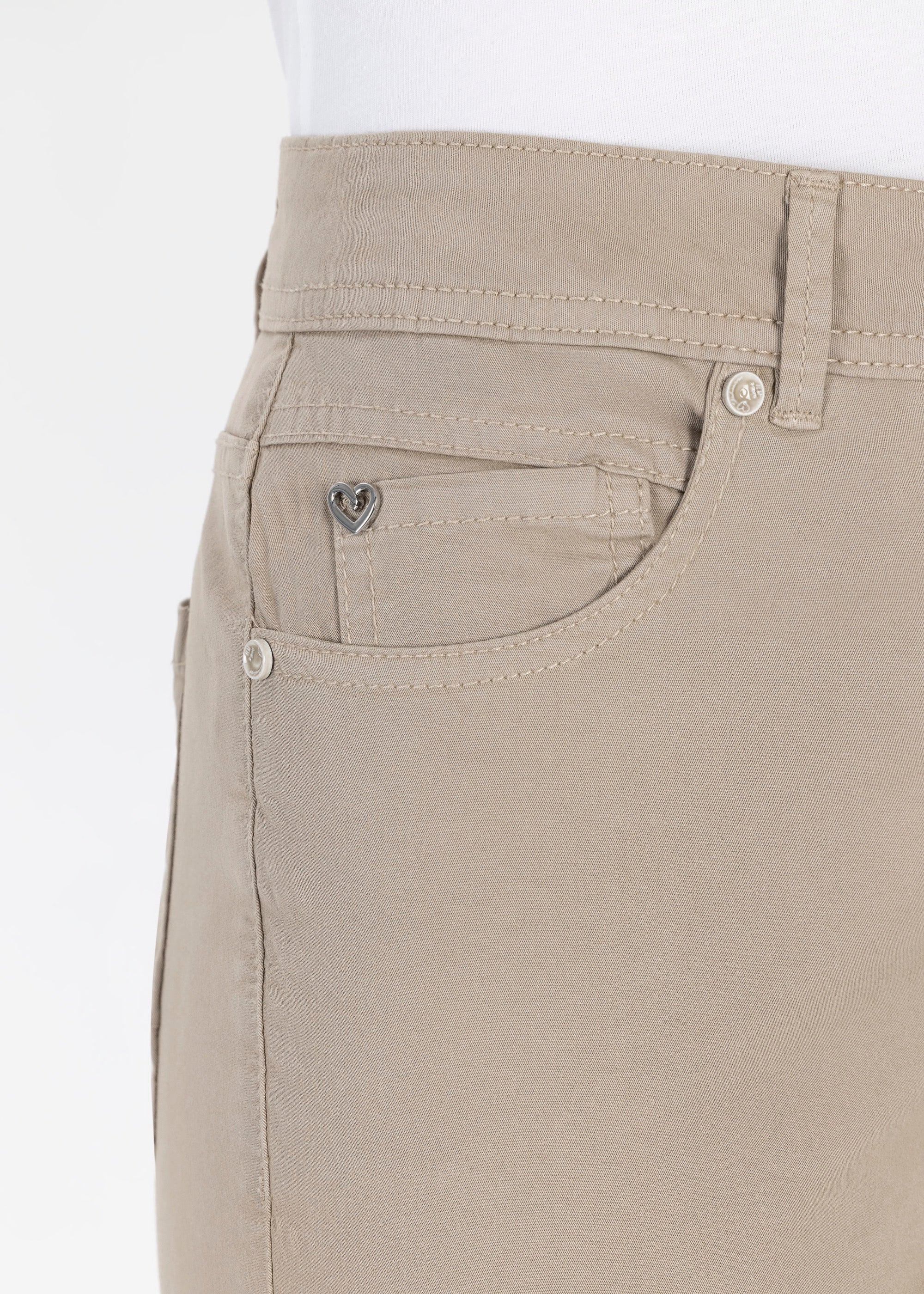 Stehmann Mellina Sporty Gabardine Hose nougat 5-Pocket