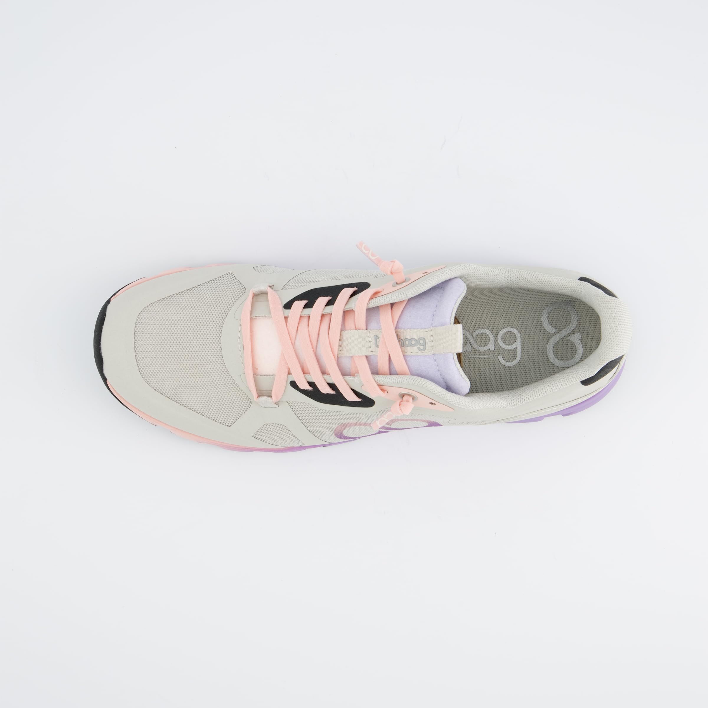 tenhaag everyhaag Damen Sneaker Low Grau 047 Gr. 40